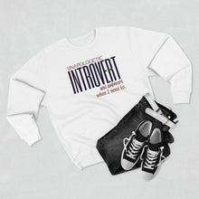 Load image into Gallery viewer, Unapologetic Introvert Unisex Premium Sweatshirt - KAT WABI SABI
