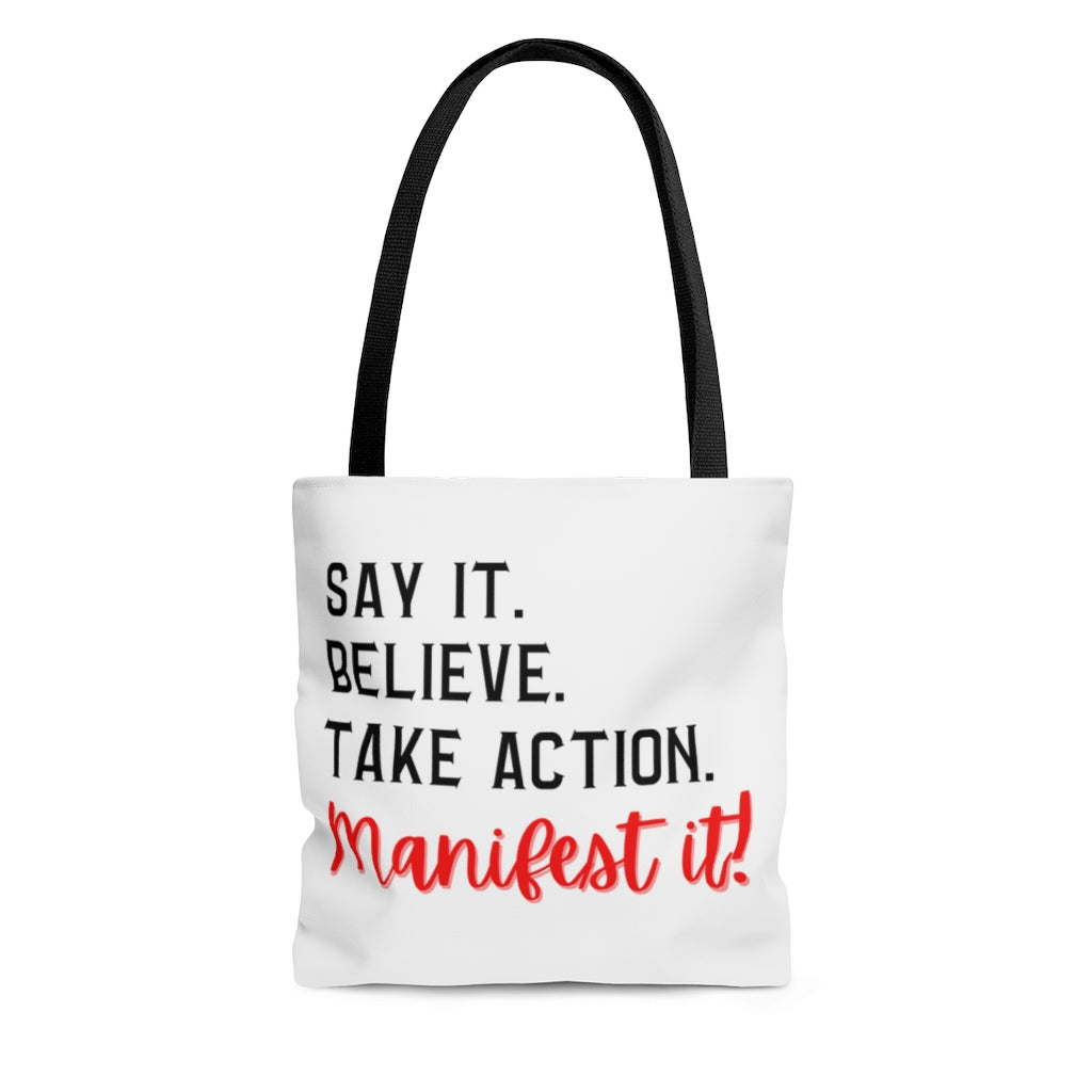 Manifest It! Tote Bag - KAT WABI SABI