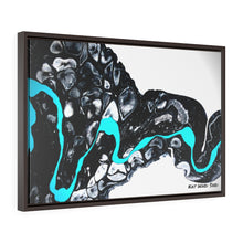 Load image into Gallery viewer, &quot;Ella&quot; Elephant Horizontal Framed Premium Gallery Wrap Canvas - KAT WABI SABI: DOPE WEARABLE. ART. DESIGNS.
