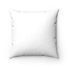 Load image into Gallery viewer, Ocean of Love Spun Polyester Square Pillow - KAT WABI SABI: DOPE WEARABLE. ART. DESIGNS.
