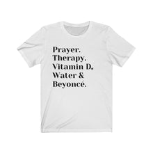 Load image into Gallery viewer, Prayer Therapy Water T-shirt - KAT WABI SABI

